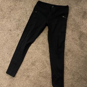 Senita Full Length Black Leggings